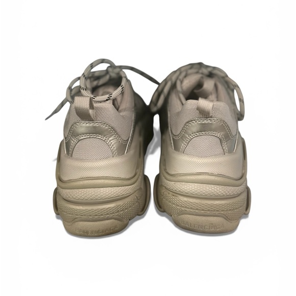 Balenciaga Triple S Sneakers in Metallic Silver - Picture 4 of 8